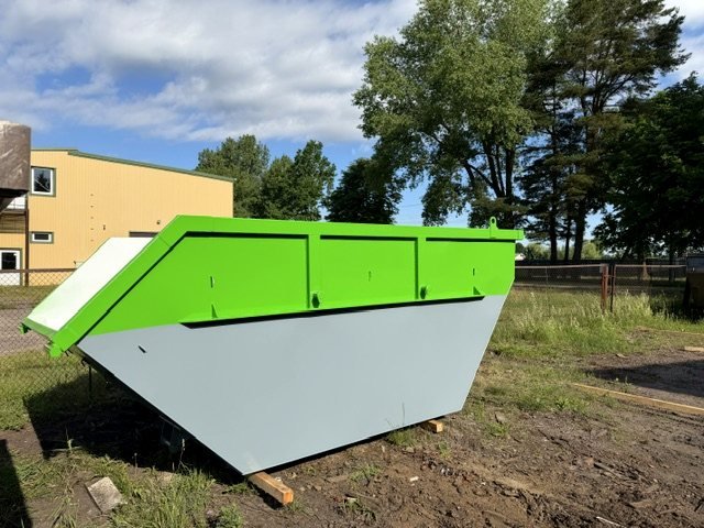 10 m³ lift-on container